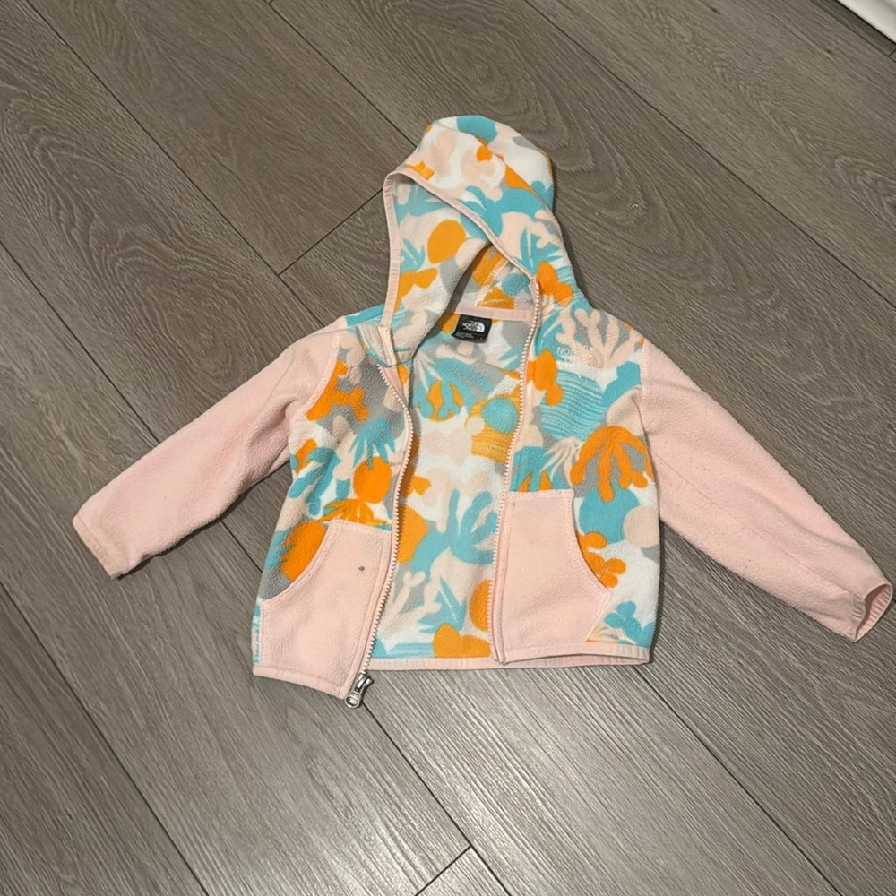North Face 12-18M light fleece